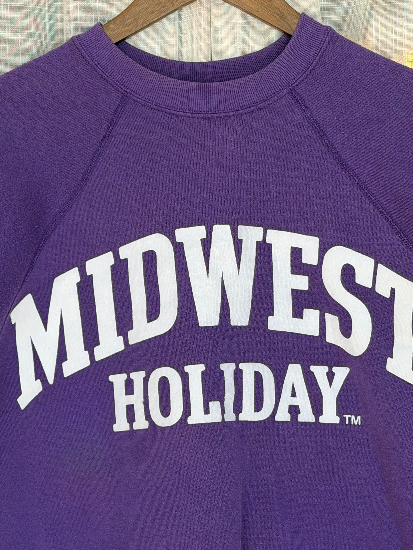 Midwest Holiday Vintage Crewneck - Purple
