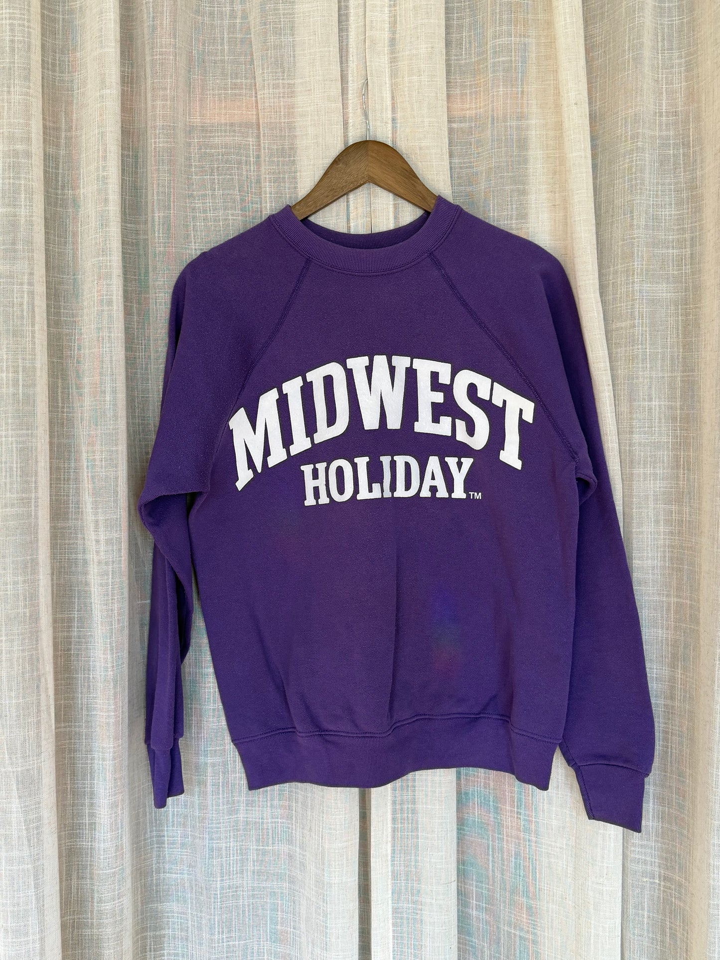 Midwest Holiday Vintage Crewneck - Purple