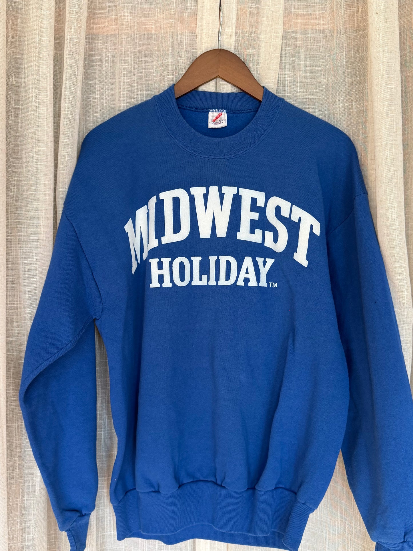 Midwest Holiday Vintage Crewneck - Blue