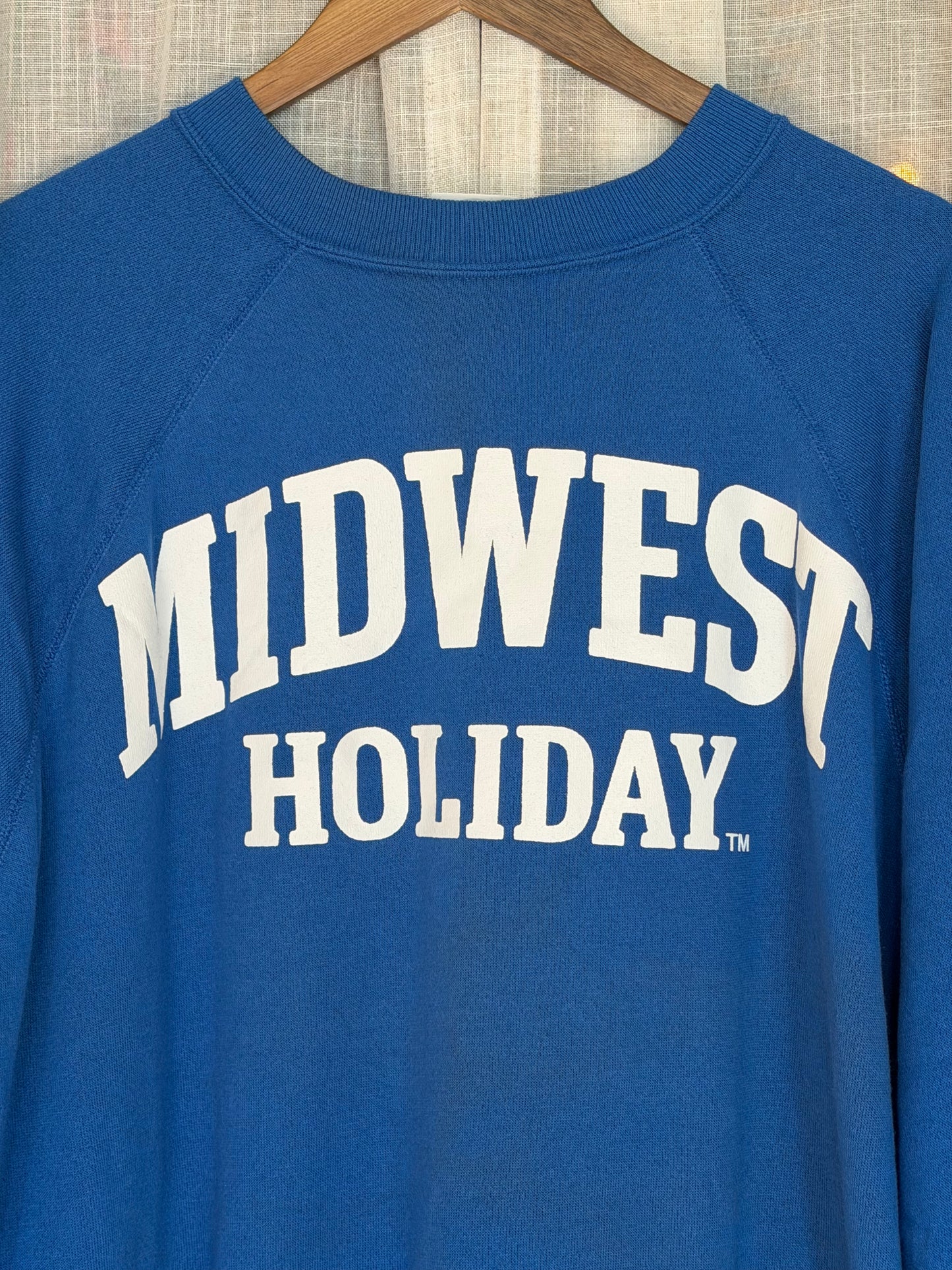 Midwest Holiday Vintage Crewneck - Blue