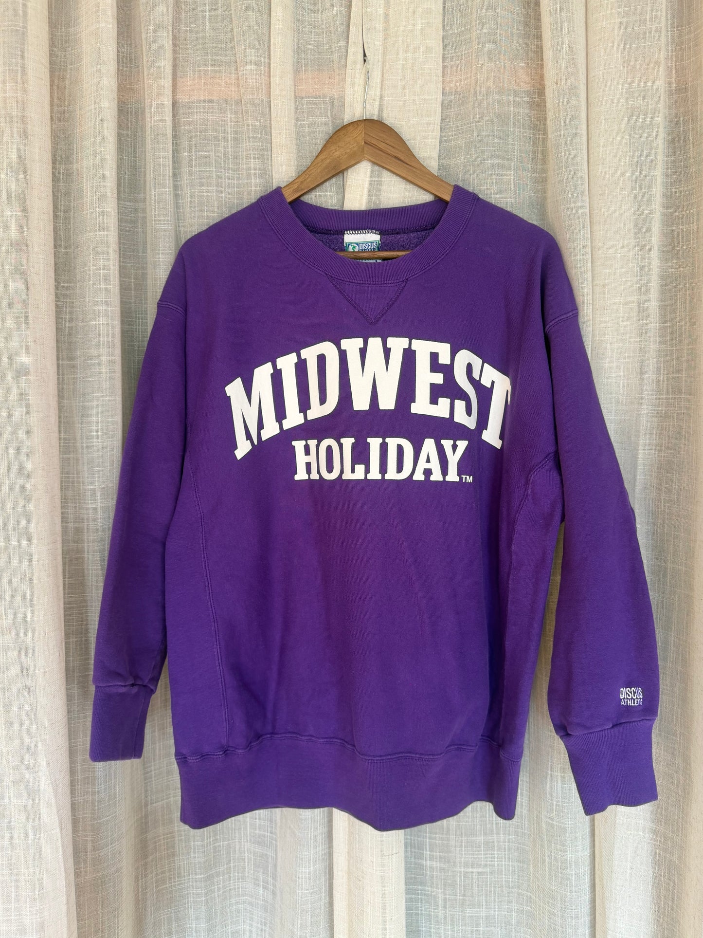 Midwest Holiday Vintage Crewneck - Purple